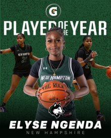 Elyse Ngenda '26 Named Gatorade New Hampshire Girls Basketball Player of the Year