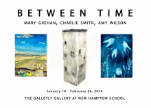 BETWEEN TIME Opens at Galletly Gallery